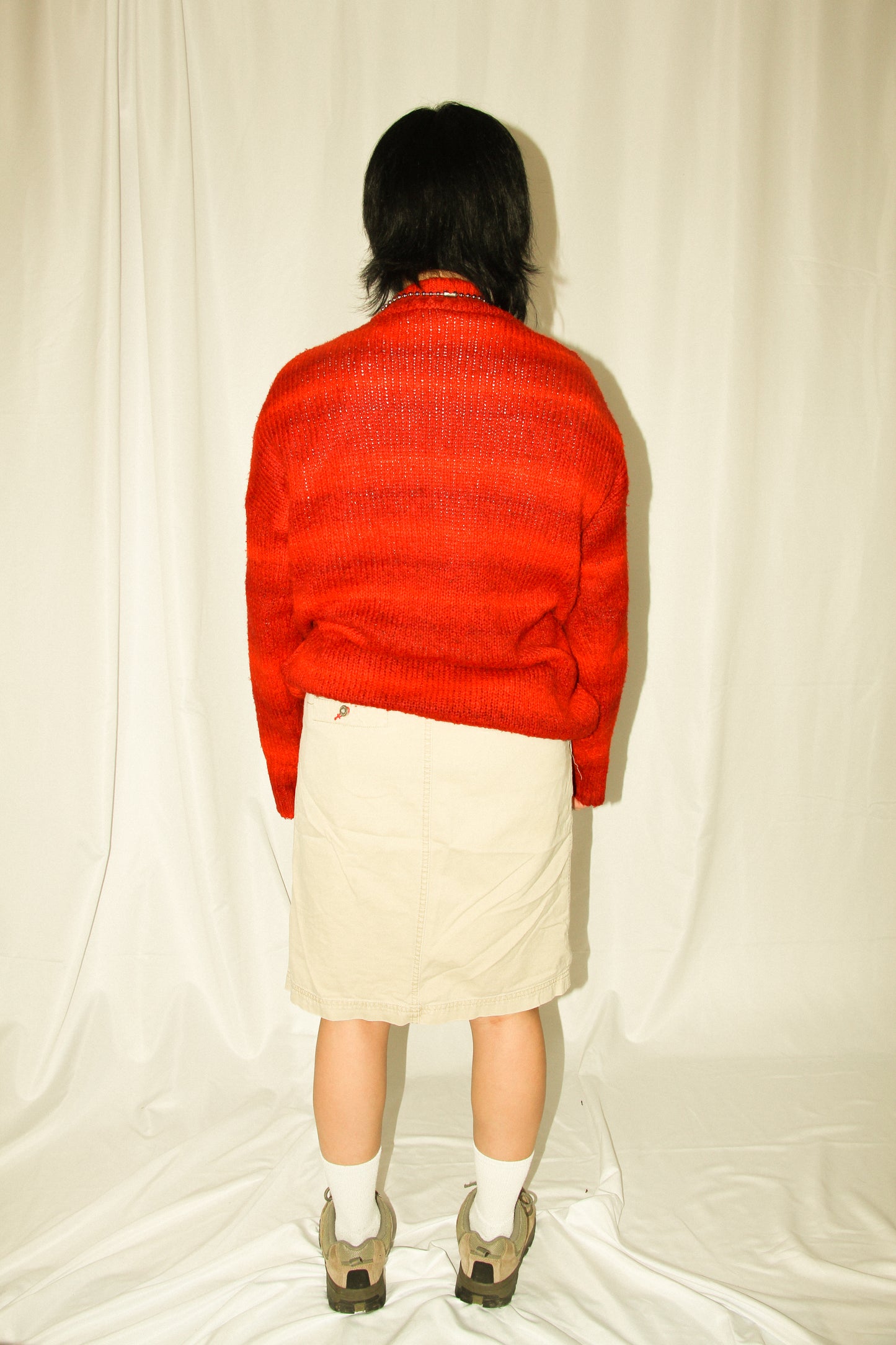 UNISEX Blood Orange Knitted Sweater