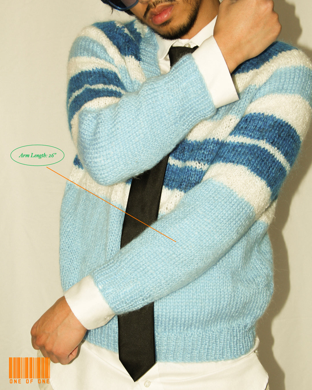 UNISEX Baby Blue Knitted Sweater